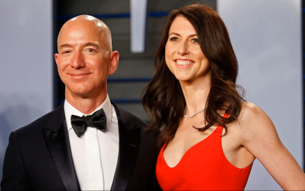 Jeff Bezos & MacKenzie Scott