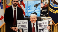 Zohran Mamdani and Donald Trump